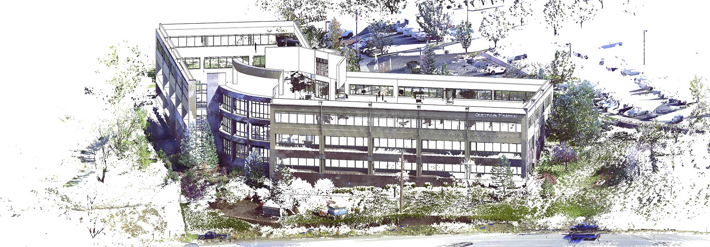 EDA Architecture Cowboy Partners Building – Point Cloud Model
